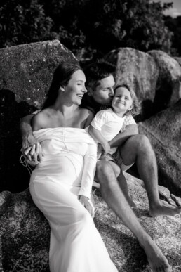 ensaio família na praia forte