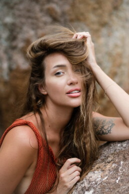 beach female photoshoot Florianopolis