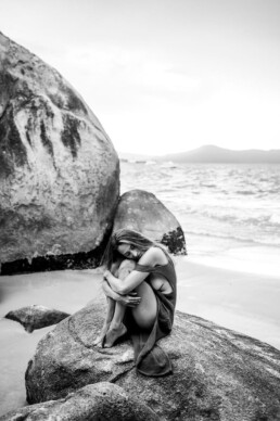 beach female photoshoot Florianopolis