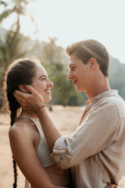 ensaio pré wedding na praia em Florianopolis