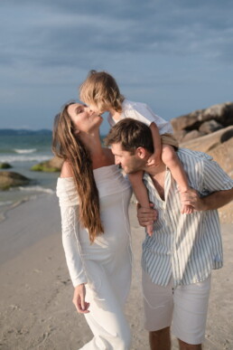 beach family photoshoot Florianopolis